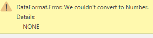 Solved: Error on Merge - Microsoft Fabric Community
