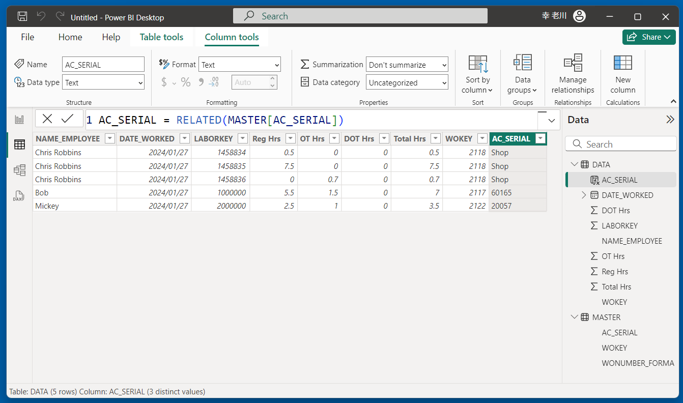 Solved: Table visual missing random values - Microsoft Fabric Community