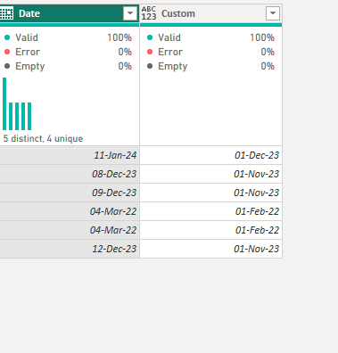 Solved: Custom date in power query - Microsoft Fabric Community