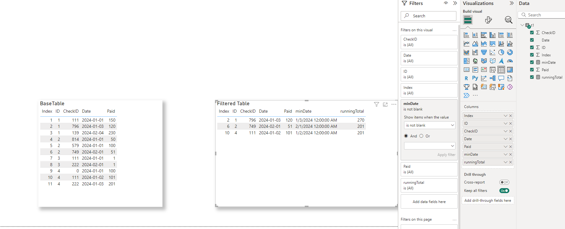 Solved: Find the first date that hits the goal - Microsoft Fabric Community