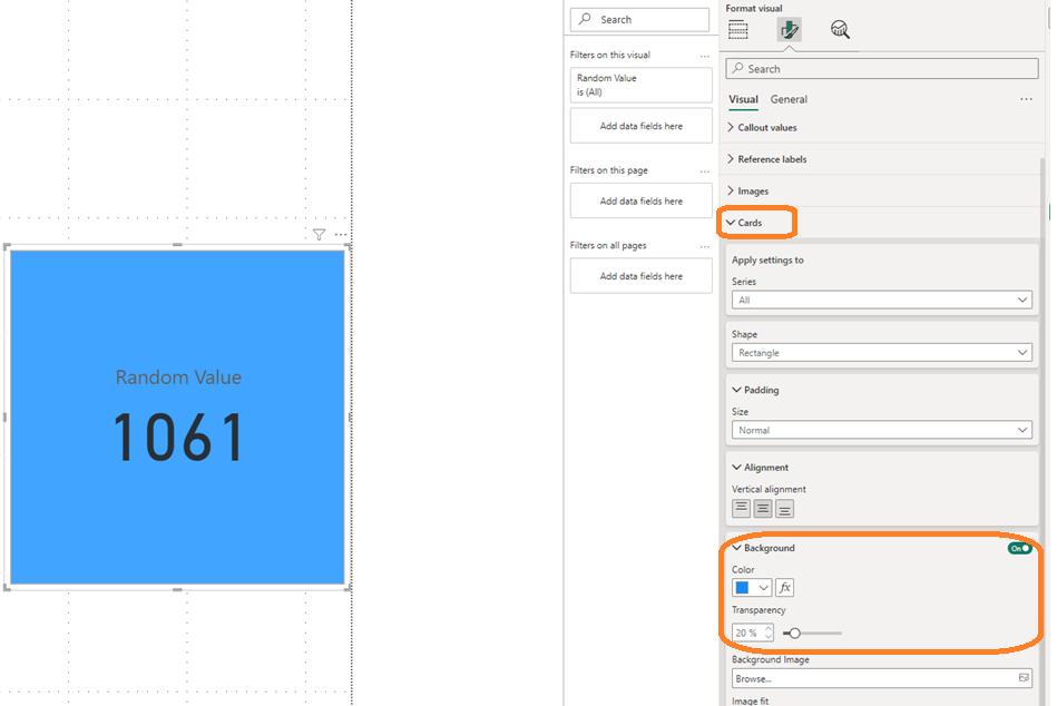 Solved: Visual Card (New) - change background - Microsoft Fabric Community