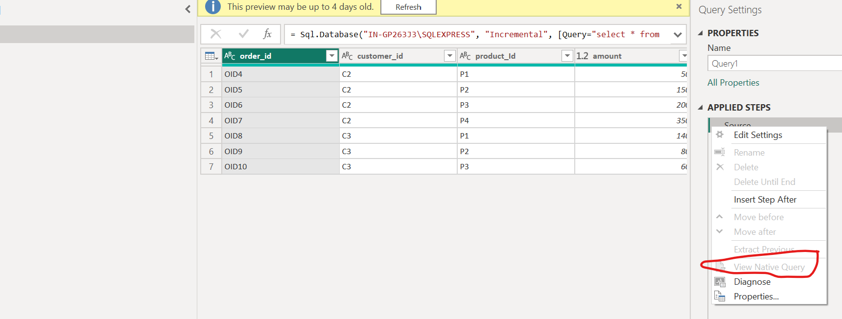Solved: Native Query for Incremental Refresh - Microsoft Fabric Community