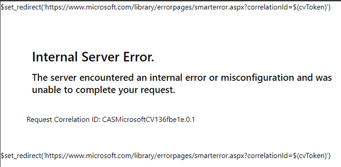 Solved: Error on Power BI Desktop Advanced Download page - Microsoft ...