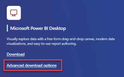 Solved: Error on Power BI Desktop Advanced Download page - Microsoft ...