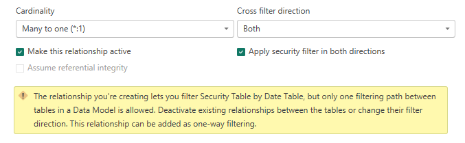 Solved: RLS between two tables - Microsoft Fabric Community