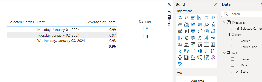 Solved: How to use different column value if slicer has se ...
