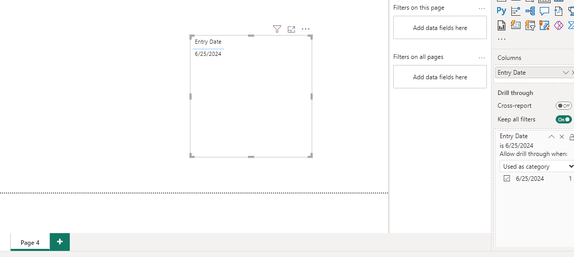 Drill Through query - Microsoft Fabric Community