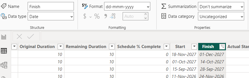 Getting a date value from a text column - Microsoft Fabric Community