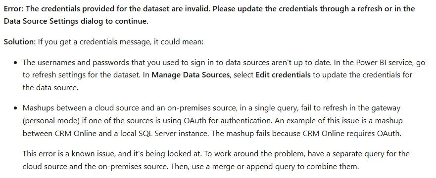 Re: power BI service- scheduled refresh - Microsoft Fabric Community