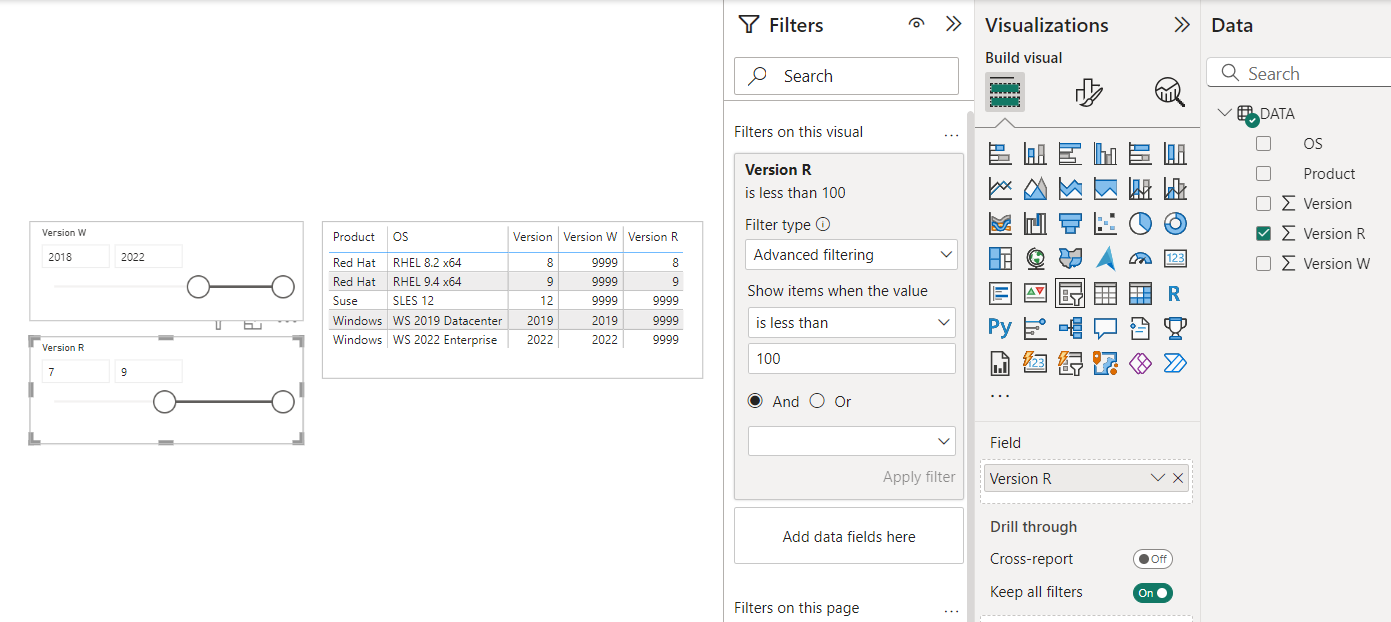 Solved: Multiple slicers over single column - Microsoft Fabric Community