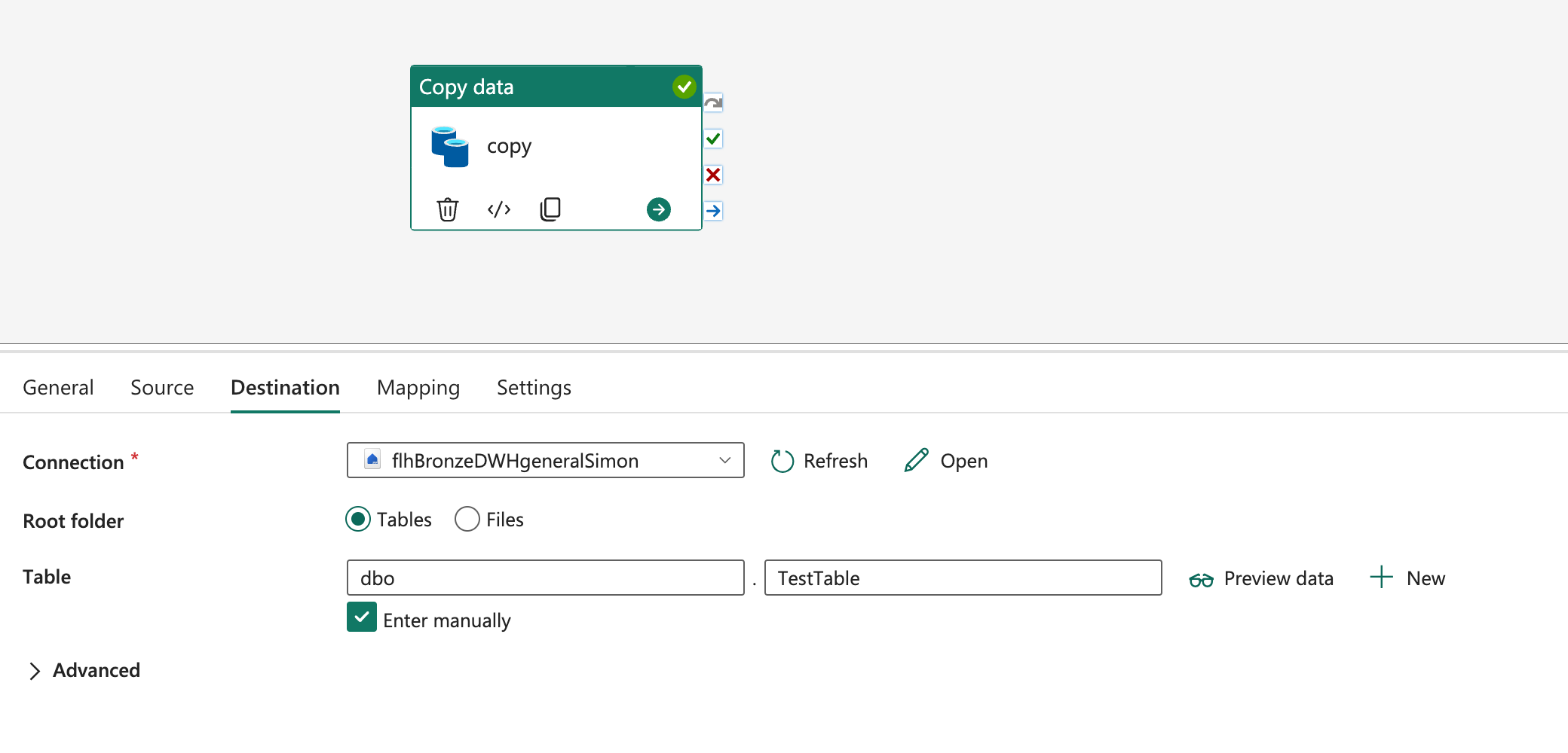 Solved: Copy activity into Lakehouse with schemas enabled - Microsoft ...