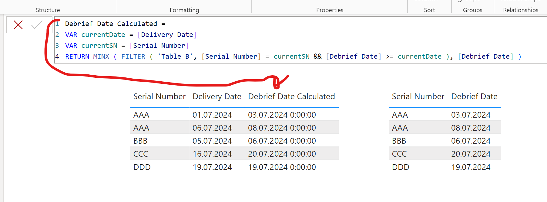 Solved: Joining 2 tables based on a Date Range - Microsoft Fabric Community