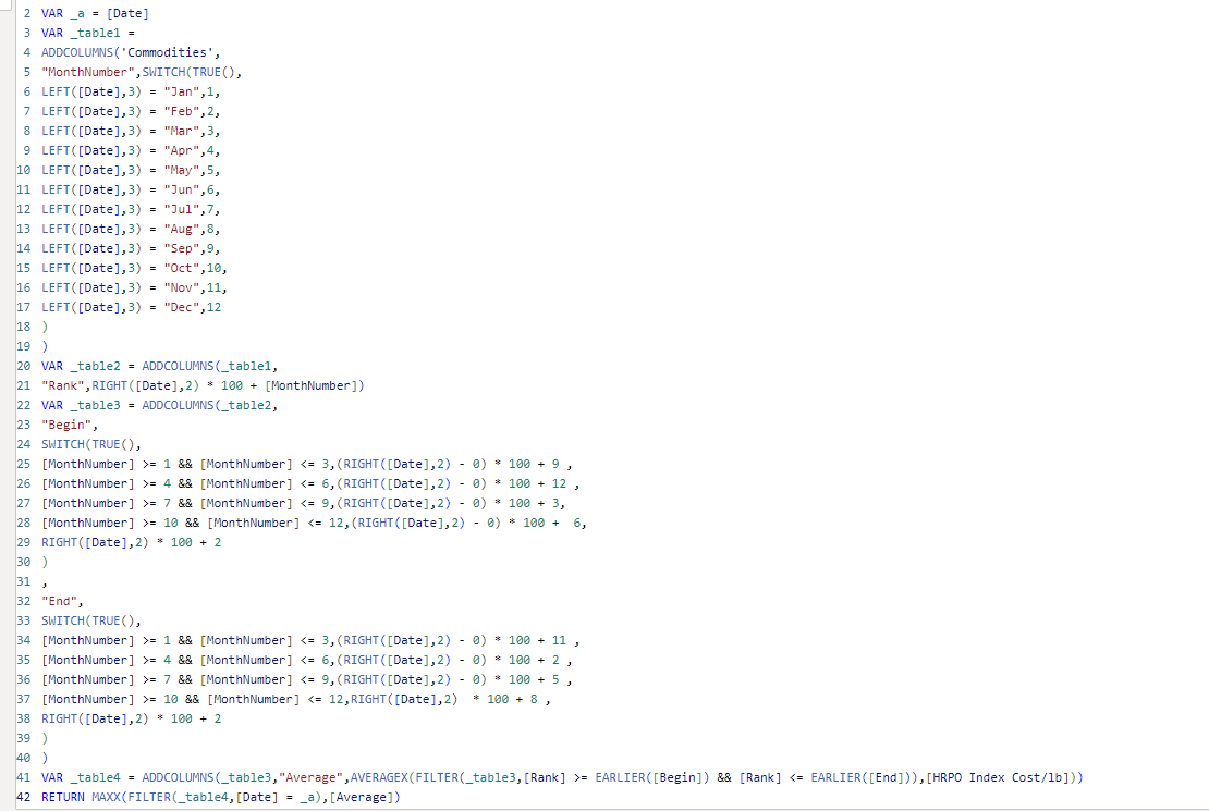 Solved: Need formula help - Microsoft Fabric Community