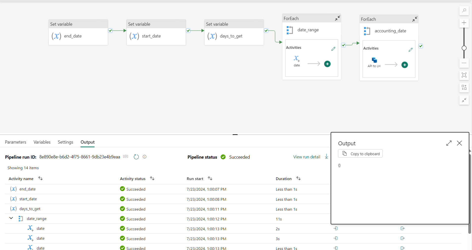 Append Array Variable not working. - Microsoft Fabric Community