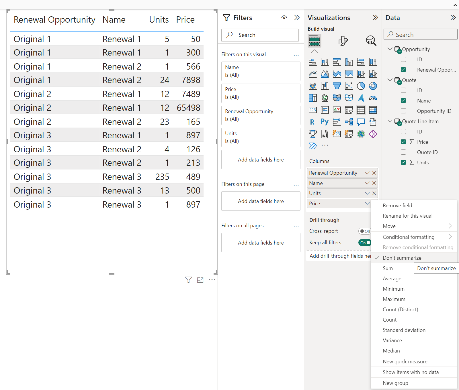Getting values from a table with original ID and r... - Microsoft ...