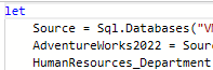 Solved: how to set change the data source from sql to exce ...