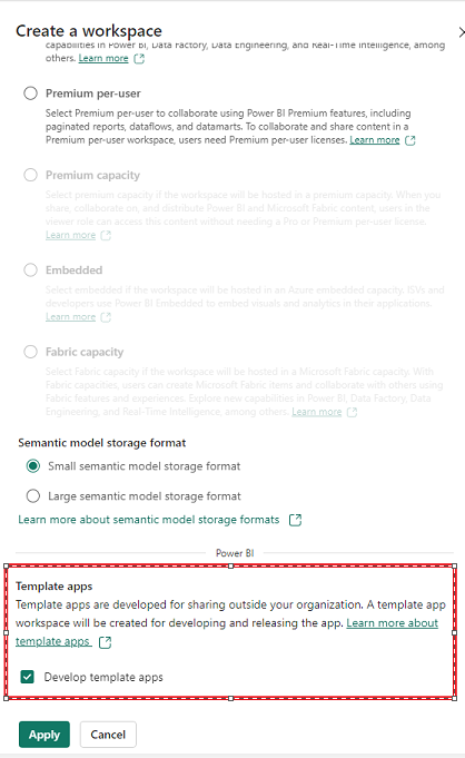 Template Apps - Microsoft Fabric Community
