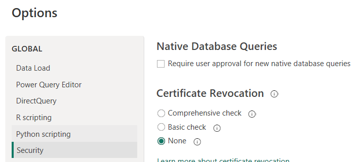 Native queries aren't supported by this value - ge... - Microsoft ...