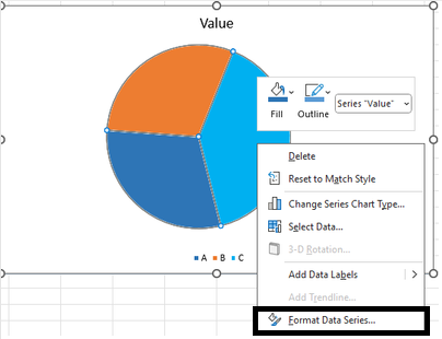 Explosion in the Pie Chart - Microsoft Fabric Community
