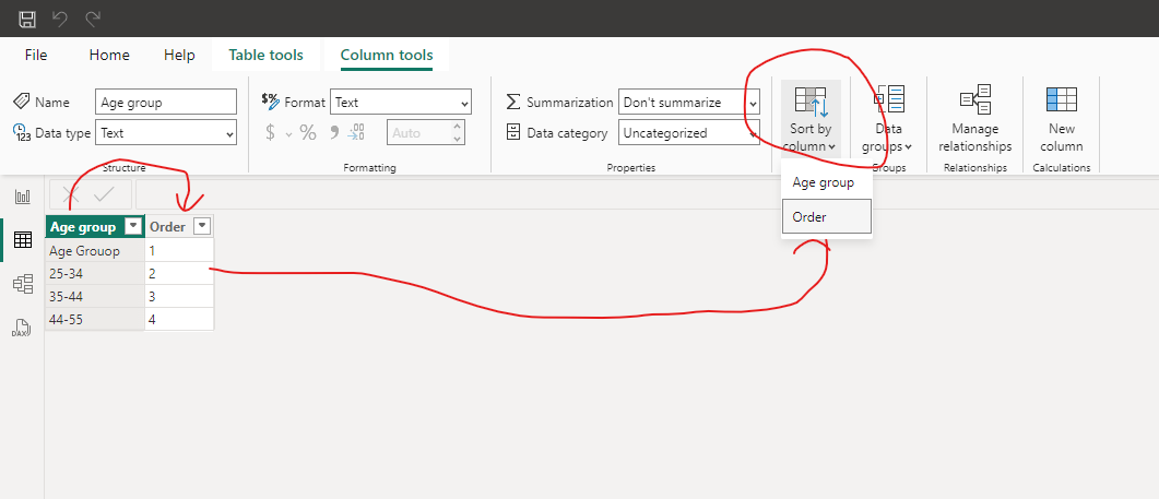 How to second row heading in the matrix visual? - Microsoft Fabric ...