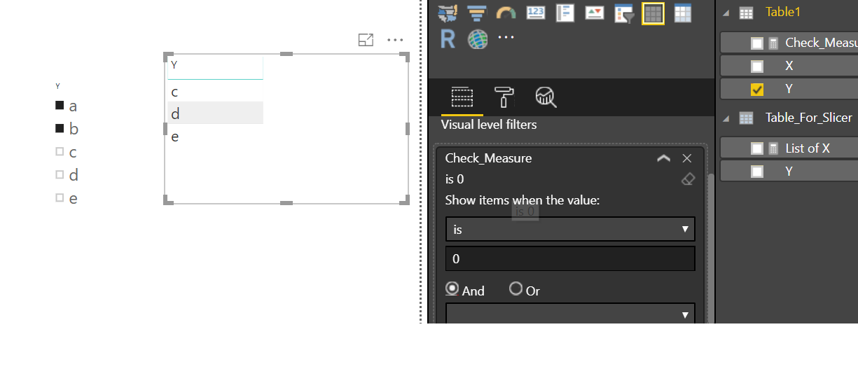 Solved: Or logic in a slicer and a DAX measure - Microsoft Fabric Community
