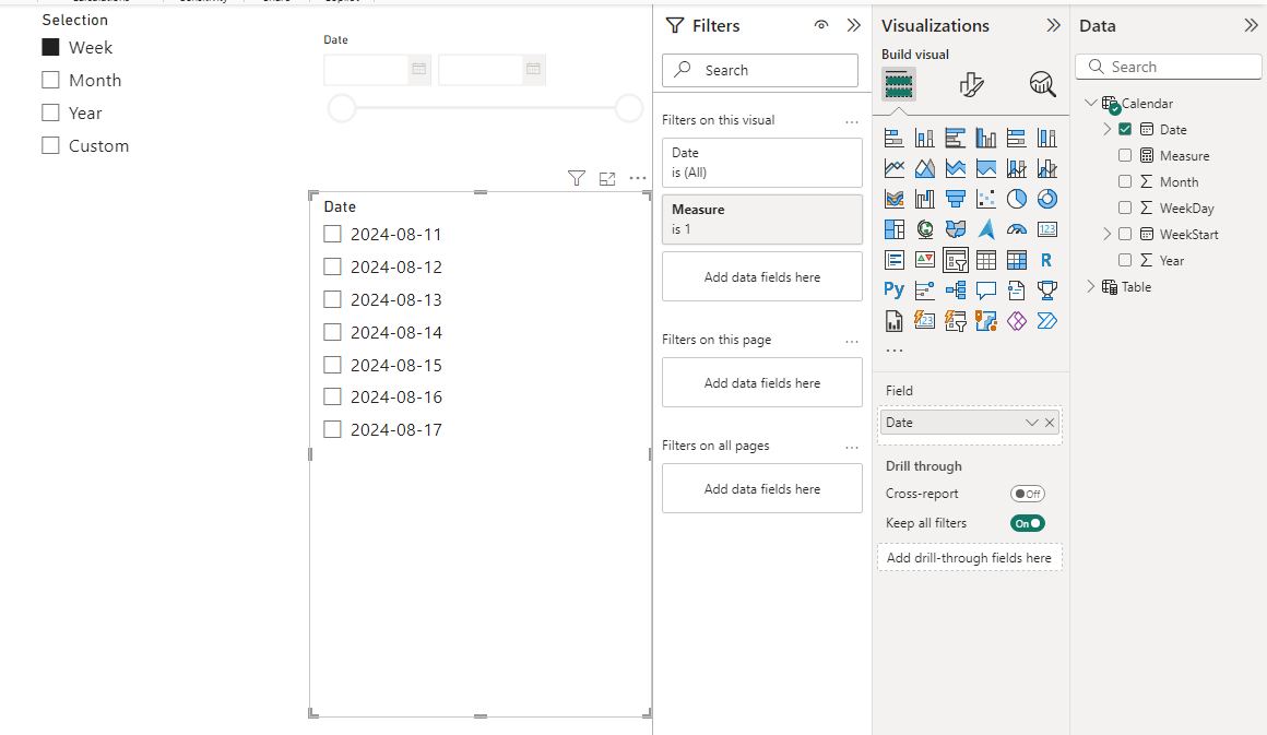 create single dropdown with thisWeek, thisMonth, ... - Microsoft Fabric ...
