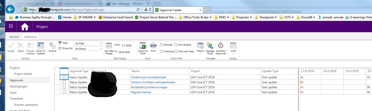 Solved: Recreate the project online approval center in Pow... - Page 2 ...