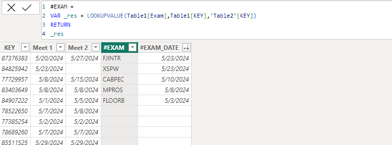 Solved: Lookup value between two dates - Microsoft Fabric Community