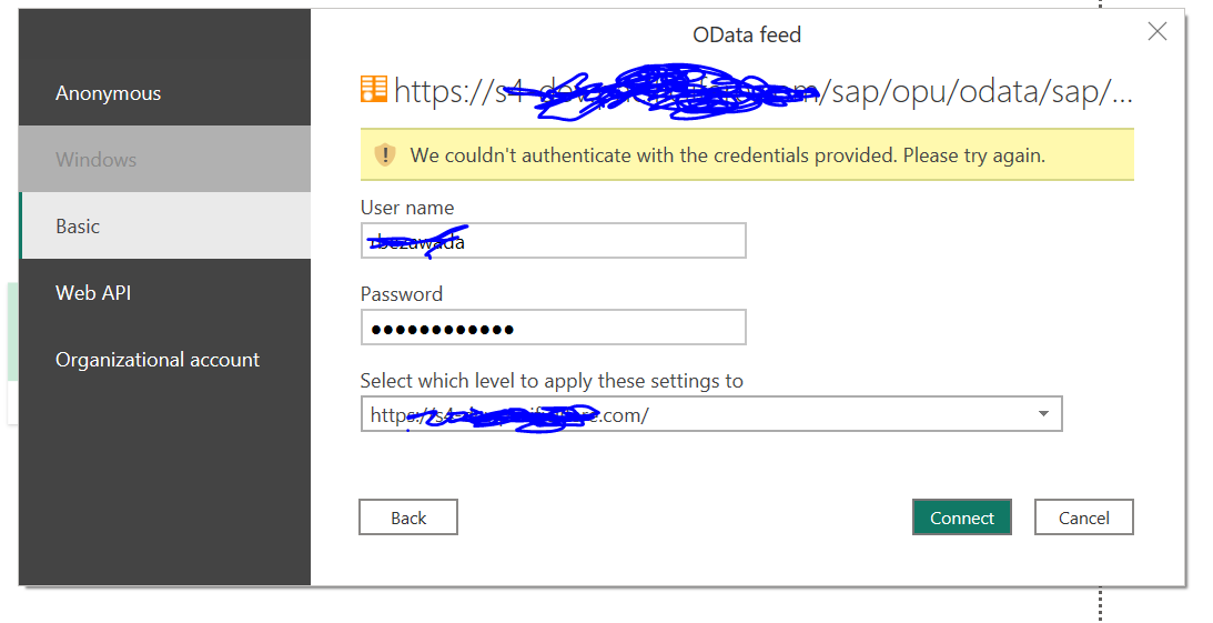 Keep getting the error message when connecting to ... - Microsoft ...
