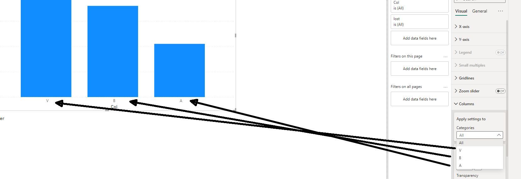 Solved: 3 slicer selection to show different measure with ...