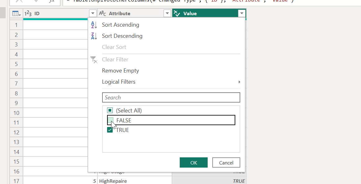 Filtering based on selection from slicer - Microsoft Fabric Community