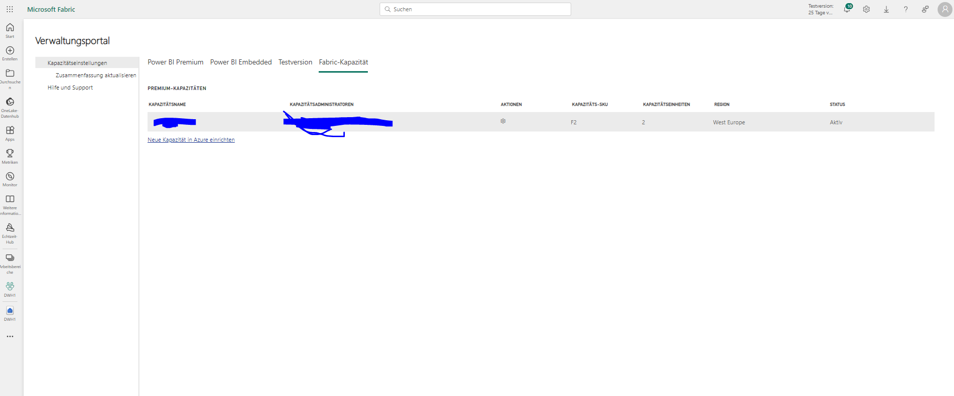 Service Principal - admin portal setting fabric ap... - Microsoft ...