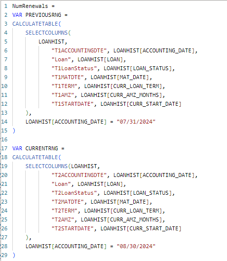 Solved: How to join two virtual tables in DAX - Microsoft Fabric Community