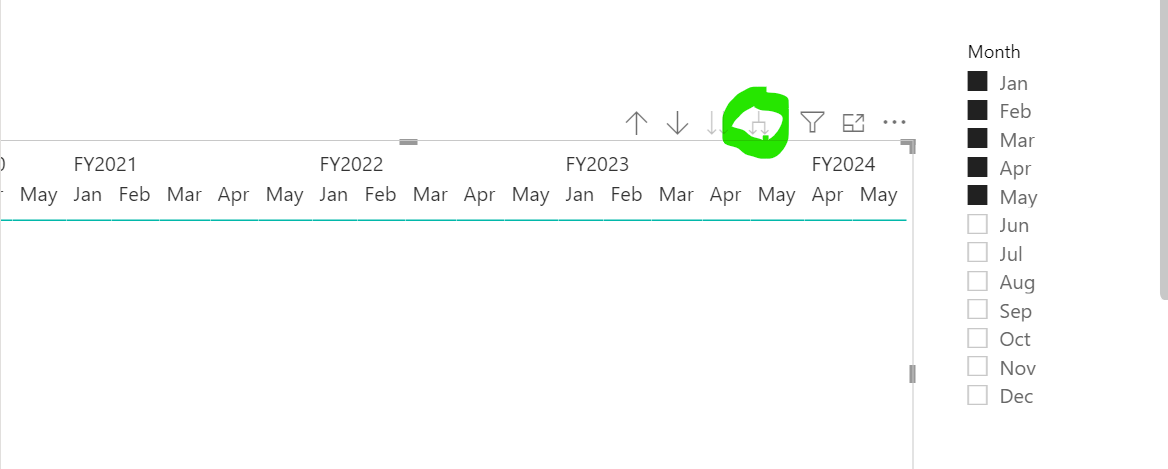 Solved: month below year in matrix - Microsoft Fabric Community