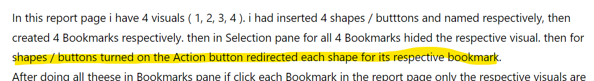 Solved: BOOKMARK is not working - Microsoft Fabric Community
