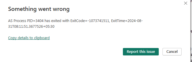 Solved: Installation error - Microsoft Fabric Community