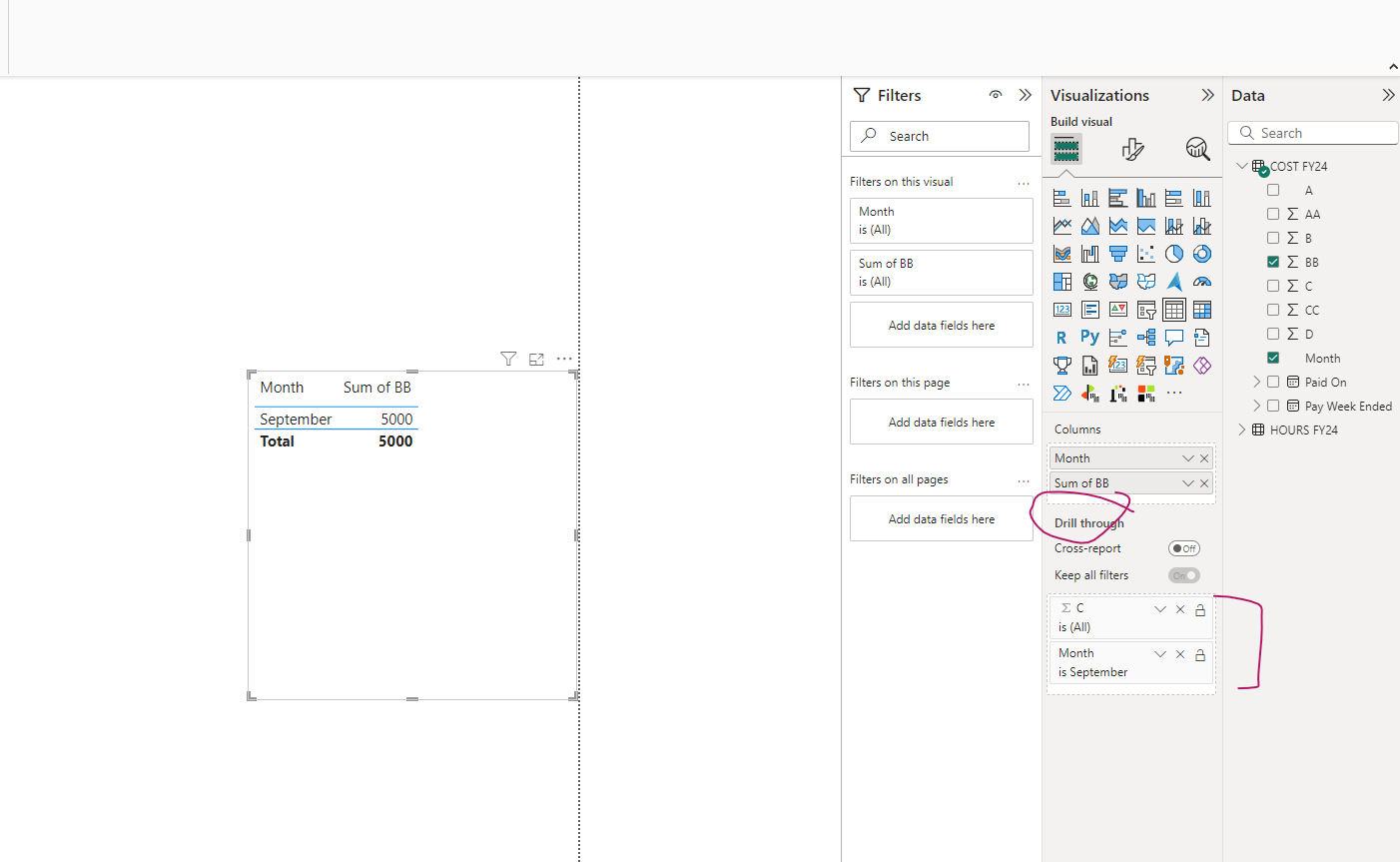 Solved: Set Up the Drillthrough Field: - Microsoft Fabric Community
