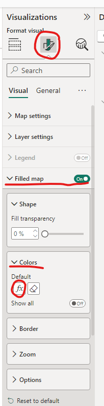 Solved: Show items with no data in a map - Microsoft Fabric Community