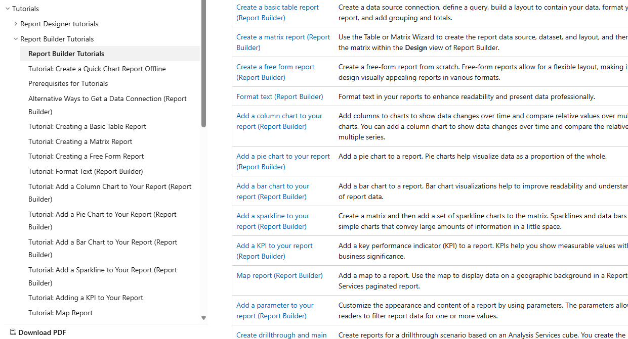 Solved: Re: Power BI Report Builder - Training resources - Microsoft ...
