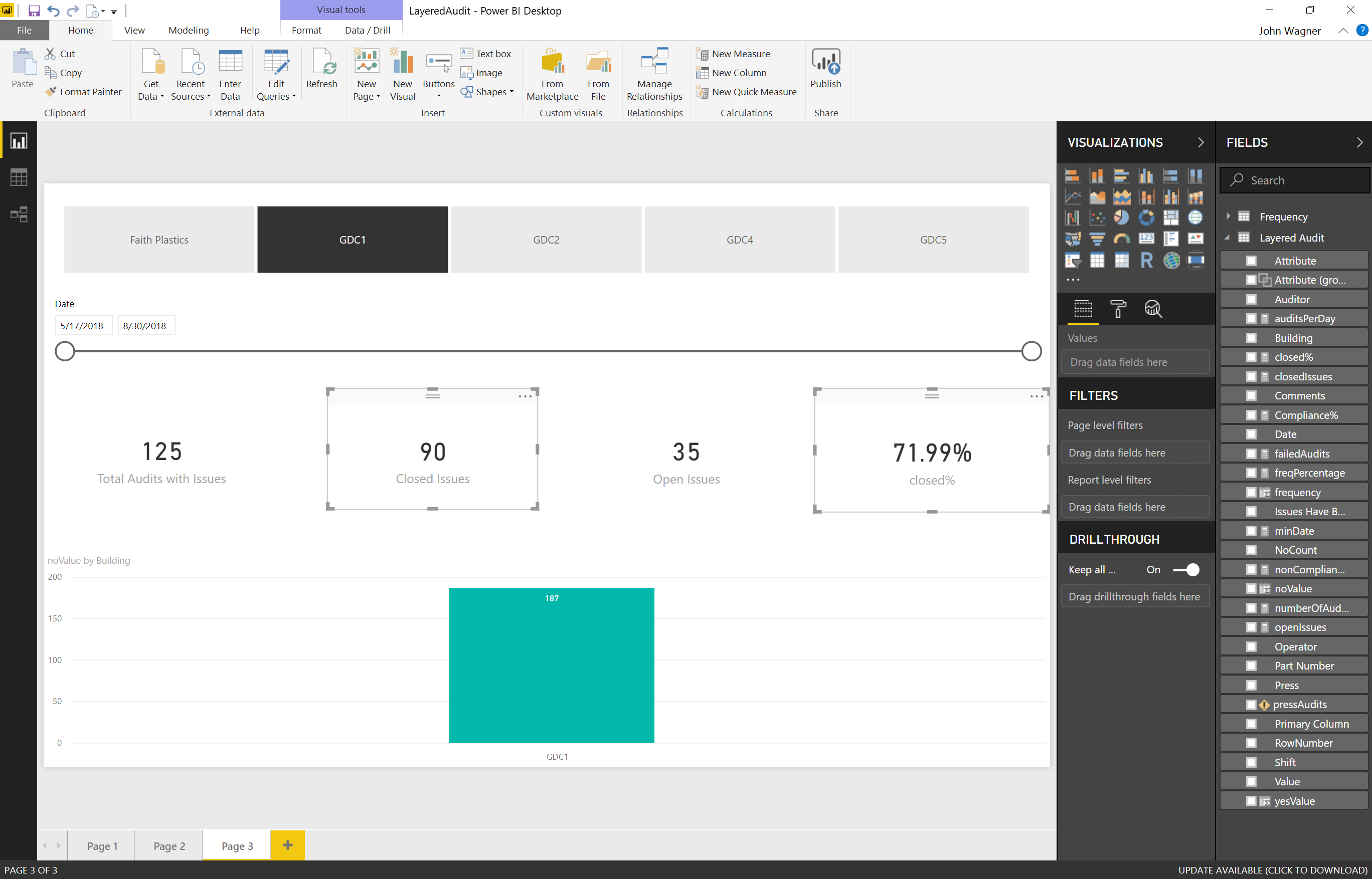 Measure working on Power BI Desktop but not Power ... - Microsoft ...