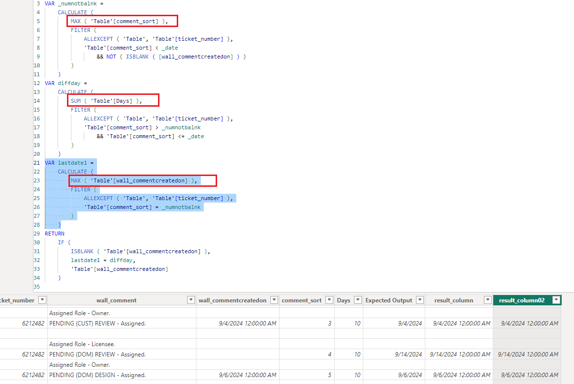 Solved: DATEADD using EARLIER function - Microsoft Fabric Community