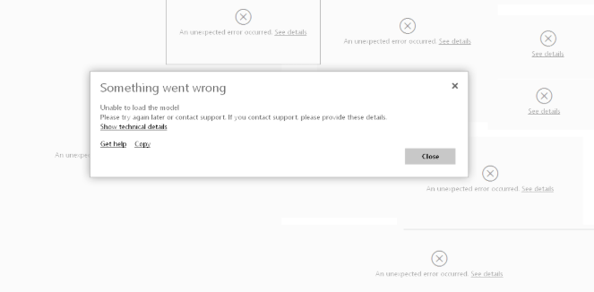 Something went wrong error randomly from subscript... - Microsoft ...