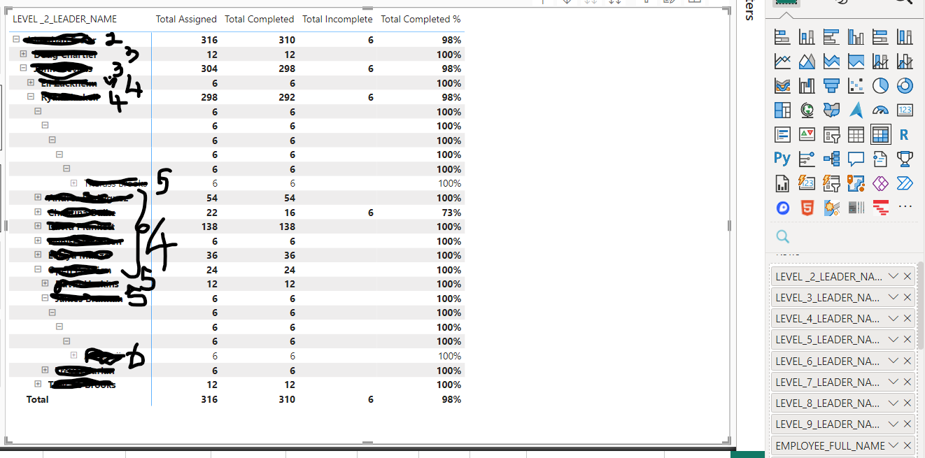 How to hide/remove Blank Rows in Matrix and show t... - Microsoft ...
