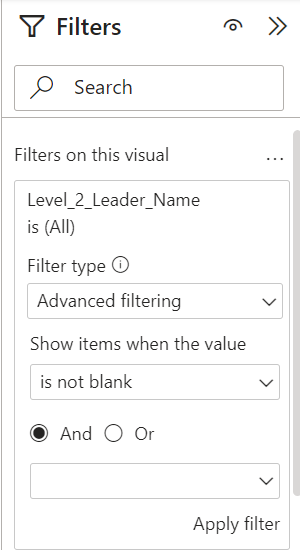 How to hide/remove Blank Rows in Matrix and show t... - Microsoft ...