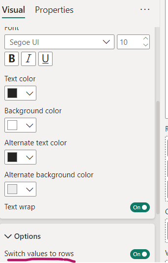 Display blank row in Matrix table - Microsoft Fabric Community