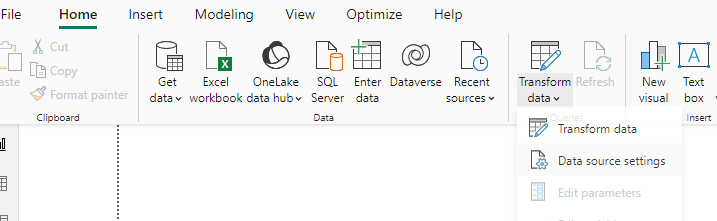 Add data source parameter to a live data connectio... - Microsoft ...