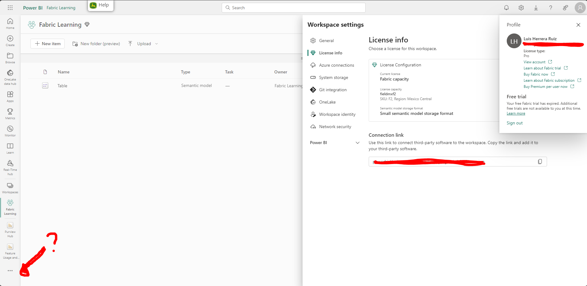 Power BI Missing All Fabric Items - Microsoft Fabric Community
