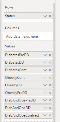 Solved: Creating a matrix using measures - Microsoft Fabric Community