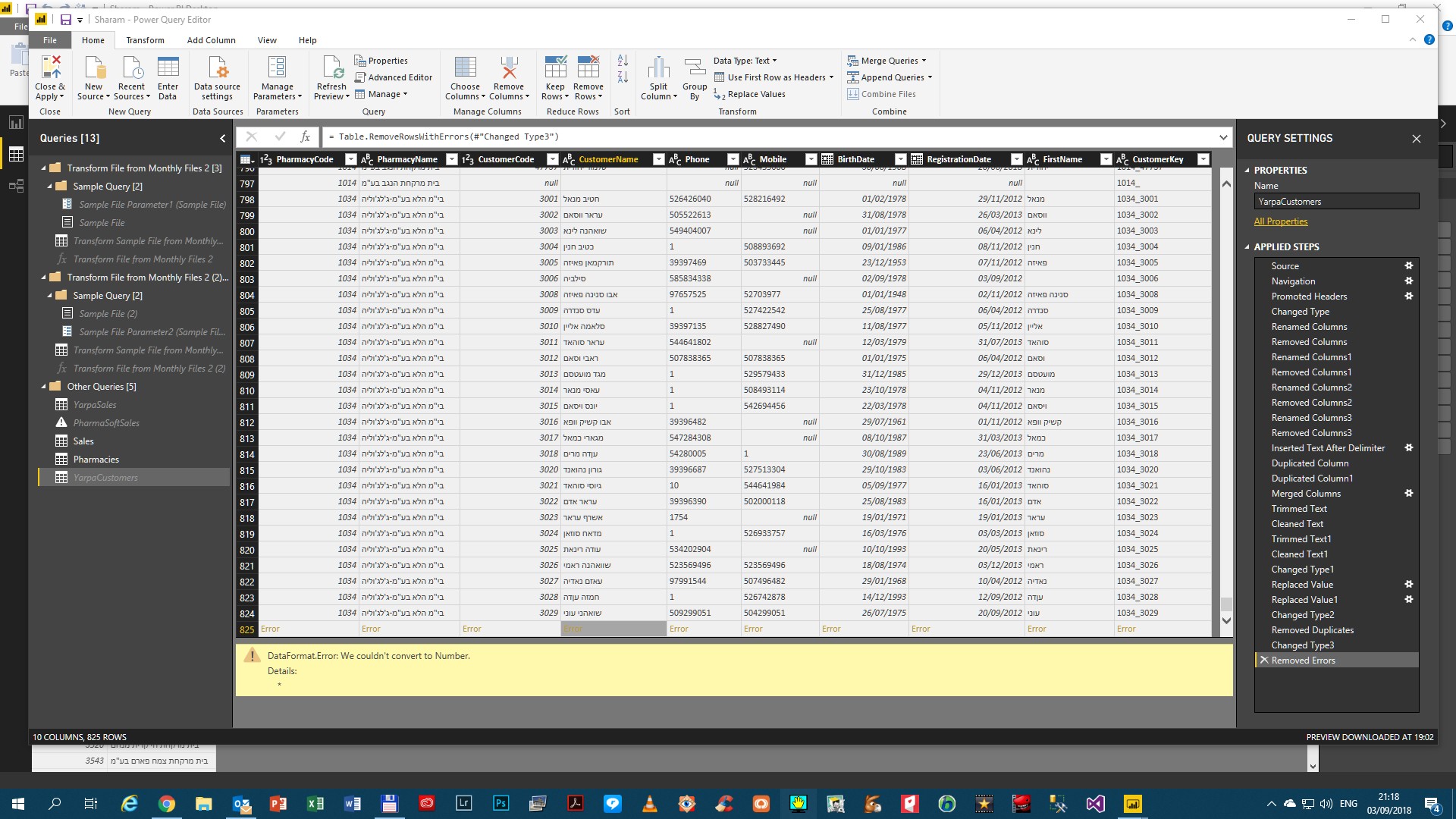 query errors - Microsoft Fabric Community