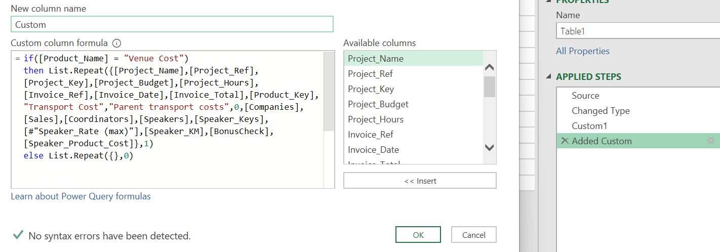 New Duplicate Row with New Value based on Conditio... - Microsoft ...